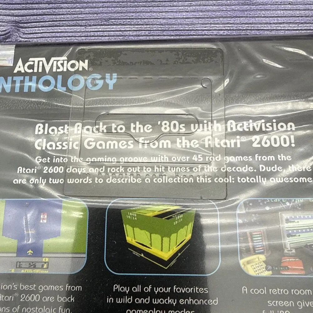 SEALED Activision Anthology Sony PlayStation 2 PS2 Game NEW E Activision 2002
